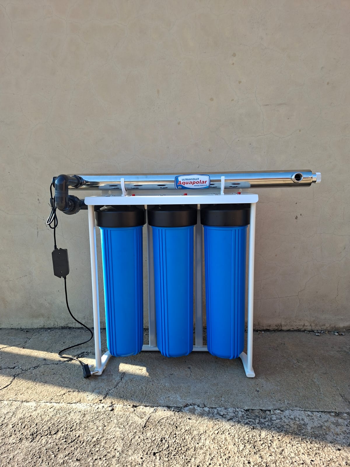 3 STAGE BIG BLUE WATER FILTRATION