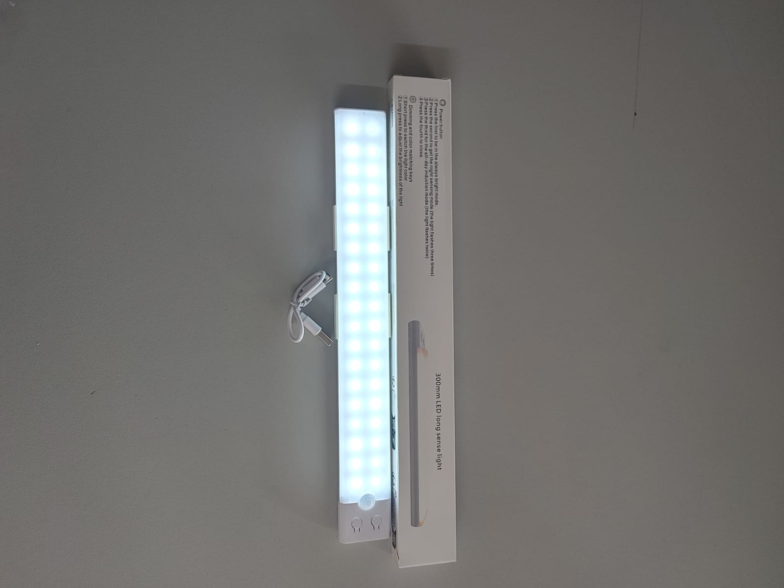300mm led sensor light